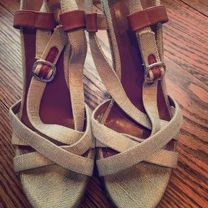 Only worn once Banana Republic Summer shoes